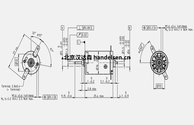 瑞士maxon DC-max 驅動(dòng)電機規格