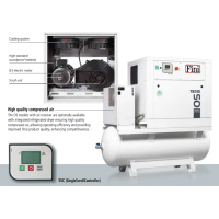 Fini 無(wú)油渦旋壓縮機 從 2.2 到 30 kW (3-40 HP)，固定速度