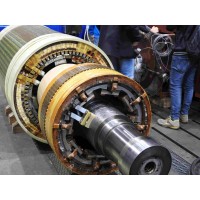 Ansaldo(Nidec )煉油廠(chǎng)中最大的回放壓縮機的同步電機