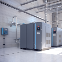 ATLAS COPCO品牌 ZR和ZT(VSD)螺桿式和旋齒式無(wú)油空氣壓縮機介紹