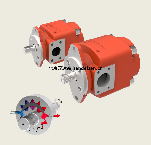 Bucher Hydraulics QXEHX系列內嚙合齒輪泵 