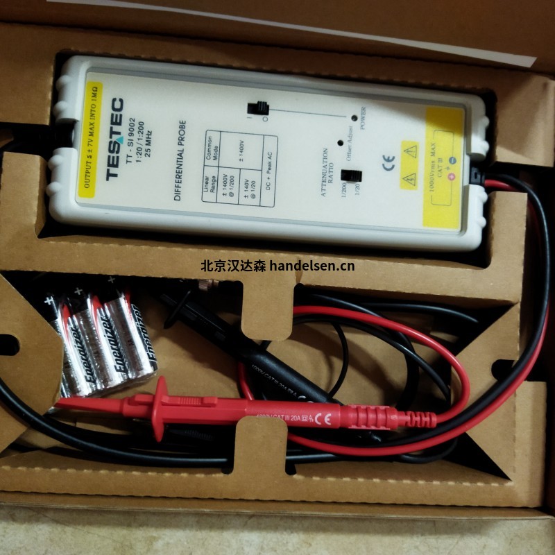 TESTEC探頭TT-SI 51可用于馬達控制和開(kāi)關(guān)電源 