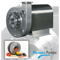 Pomac通道泵 CP AGF系列，適用于泵送土豆，蔬菜和水果