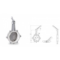 warex valve DKZ105SK專(zhuān)為安裝在容器或筒倉下而開(kāi)發(fā)