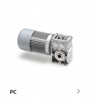 minimotor單相/三相異步電動(dòng)機PC蝸桿減速電機壓鑄鋁外殼