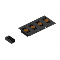Fischer Elektronik  ICK SMD A 貼片式散熱器，用于電子元件的散熱和熱管理
