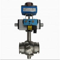 BUROCCO VSP-VSL2VIECHO系列開(kāi)關(guān)氣動(dòng)球閥卡箍連接用于內部清潔