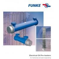 FUNKE 電油預熱器，特別適用于室外區域和需要規定油溫的試驗臺上的機器