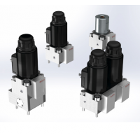 瑞士Bieri Hydraulik 換向座閥 WVH-4B，流量高達 12 升/分鐘