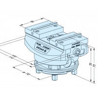 EROWA卡盤(pán) ER-155774型用于容納工件夾持器、托盤(pán)和夾具
