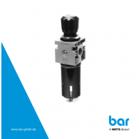 德國bar GmbH 過(guò)濾減壓閥 MW-C 型，結構緊湊，帶有集成緊固鉆
