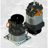 Ankarsrum 通用交流電機，可提供不同的軸承支架和各種風(fēng)扇設計