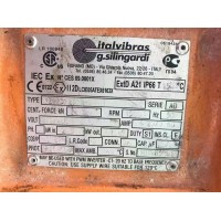 Italvibras G. Silingardi振動(dòng)電機MVSI 10/9000-S02用于振動(dòng)篩上使用